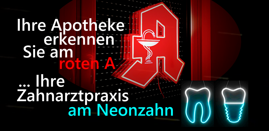 Apotheken A beleuchtet