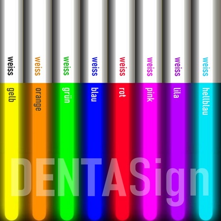 LED Leuchtfarben für zweifarbig leuchtenden LeuchtZahn