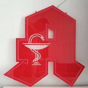 LED Schild Apotheken-A