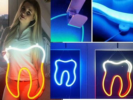 Zahnmodel für FotoShooting