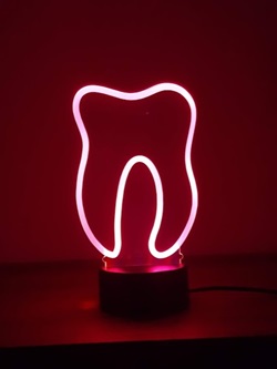 Neonzahn klein und günstig